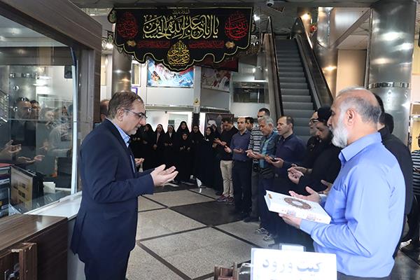 کاروان شرکت بهره برداری نفت و گاز زاگرس جنوبی عازم مراسم پیاده روی اربعین حسینی 8