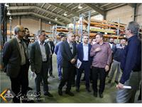 بازدید مدیرعامل و جمعی از مدیران ستادی از انبارهای کالا و تجهیزات نفت مرکزی 7