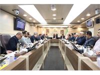 نشست مدیران ارشد صنایع نفت و گاز استان، مدیر کل مدیریت بحران استانداری فارس و مدیر HSE، پدافند غیرعامل و مدیریت بحران شرکت
