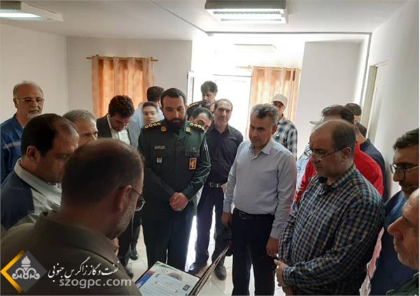بازدید مدیرعامل شرکت نفت مناطق مرکزی ایران از منطقه عملیاتی سرکان مالکوه 14