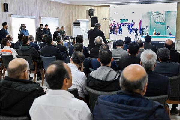 آیین بهره‌برداری از طرح توسعه میدان گازی توس و ایستگاه تقویت فشار دهلران 2