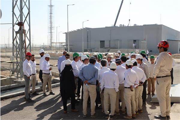 بازدید مدیر عامل شرکت نفت مناطق مرکزی ایران از منطقه عملیاتی پارسیان 11