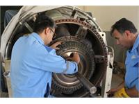 تعمیرات اساسی توربین SGT-400  ایستگاه تقویت فشار گاز منطقه عملیاتی نار و کنگان 5