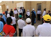 بازدید مدیر عامل نفت مناطق مرکزی ایران از منطقه عملیاتی پارسیان 7