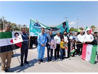حضور گسترده کارکنان شرکت زاگرس جنوبی در راهپیمایی روز قدس 1