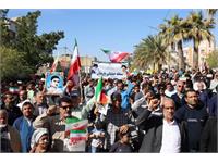 حضور کارکنان شرکت بهره‌برداری نفت و گاز زاگرس جنوبی در راهپیمایی ۲۲ بهمن 12