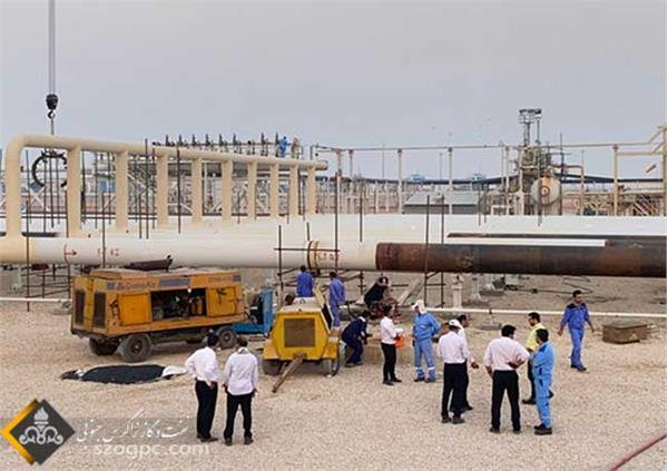 آغاز تعمیرات اساسی منطقه عملیاتی پارسیان 13