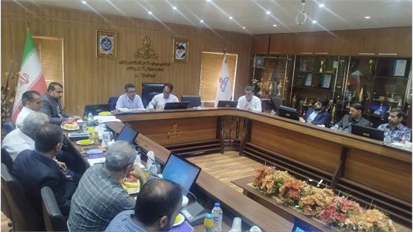 جلسه هم اندیشی فرمانده محترم پایگاه مقاومت بسیج شرکت بهره‌برداری نفت و گاز زاگرس جنوبی 5