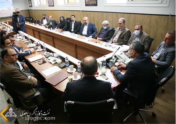 مراسم معارفه و تکریم سرپرست مدیریت امور فنی شرکت نفت مناطق مرکزی ایران 2