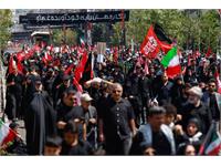حضور وزیر نفت در مراسم تشییع آقای شهید ایران 1