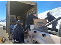 توزیع اقلام مورد نیاز زلزله زدگان خوی 7