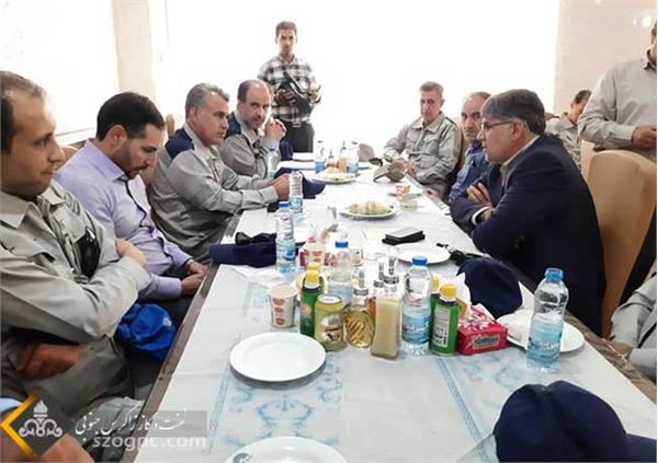 دومین روز بازدید مدیرعامل شرکت نفت مناطق مرکزی ایران از مناطق عملیاتی غرب کشور 19