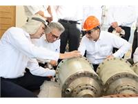 بازدید مدیر عامل از منطقه عملیاتی نار و کنگان 7