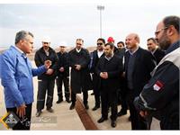 بازدید مدیر عامل نفت مرکزی از منطقه عملیاتی سراجه قم 8