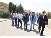 بازدید مدیر عامل شرکت نفت مناطق مرکزی ایران از منطقه عملیاتی سروستان و سعادت آباد 1