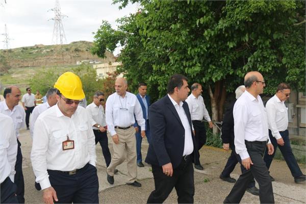 بازدید نوروزی مدیر عامل شرکت بهره برداری نفت و گاز زاگرس جنوبی‌ از منطقه عملیاتی نار و کنگان 19