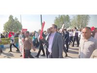 حضور کارکنان مناطق عملیاتی شرکت بهره‌برداری نفت و گاز زاگرس جنوبی در راهپیمایی ۲۲ بهمن 8