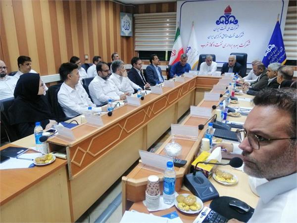 بازدید مدیرعامل شرکت نفت مناطق مرکزی ایران از ستاد شرکت بهره برداری نفت و گاز غرب 10