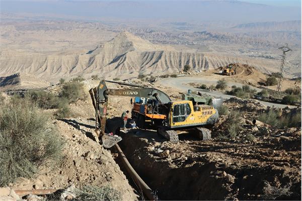 احداث خط لوله ۱۲ اینچ در دالان، باعث افزایش تولید گاز شد 7