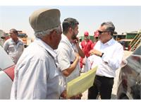 بازدید مدیر عامل شرکت نفت مناطق مرکزی ایران ومدیر نظارت بر تولید نفت و گاز و نمایندگان مدیریت برنامه ریزی تلفیقی شرکت ملی نفت