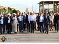 بازدید کمیسیون انرژی از منطقه عملیاتی سروستان و سعادت‌آباد 4