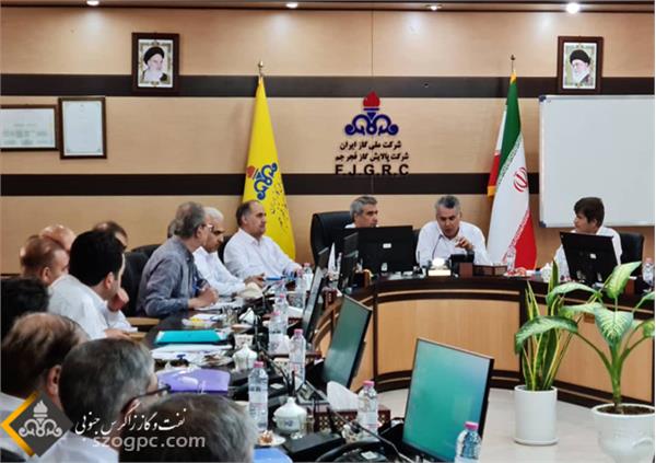 مدیرعامل نفت مرکزی با مدیرعامل پالایش گاز فجر جم دیدار کرد 4