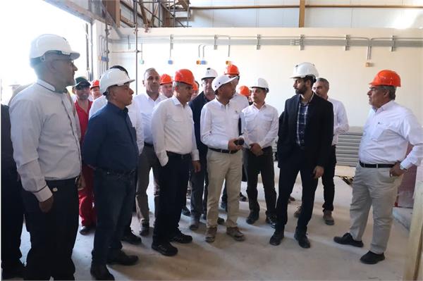 بازدید مدیر عامل شرکت نفت مناطق مرکزی ایران از منطقه عملیاتی پارسیان 15