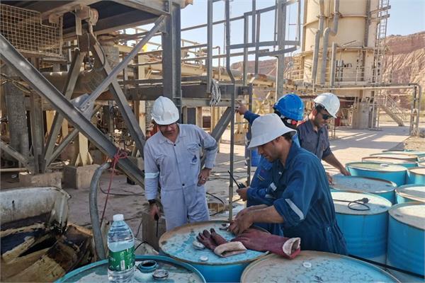 تعمیر اساسی سیستم کوره حرارتی در منطقه عملیاتی دهلران 2