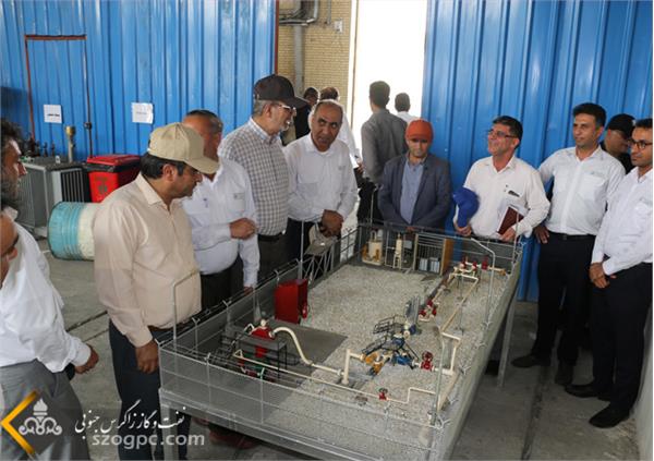 بازدید مدیر عامل و هیت همراه از منطقه عملیاتی سرخون و گشوی جنوبی. 9