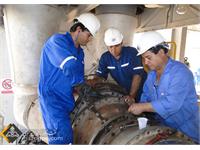 در راستای استمرار تولید؛‌ موتور الکتروپمپ انتقال نفت چشمه خوش بازسازی شد 6