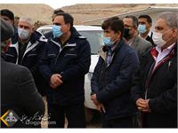 بازدید میدانی مدیر عامل نفت مرکزی از منطقه عملیاتی پارسیان  7