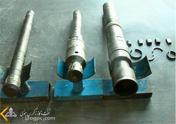 تعمیرچند قطعه و تجهیزات درون چاهی و صرفه جویی 30 میلیارد ریالی 1