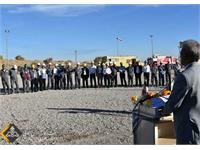 آیین افتتاح چاه شماره ۷۳ خانگیران 7