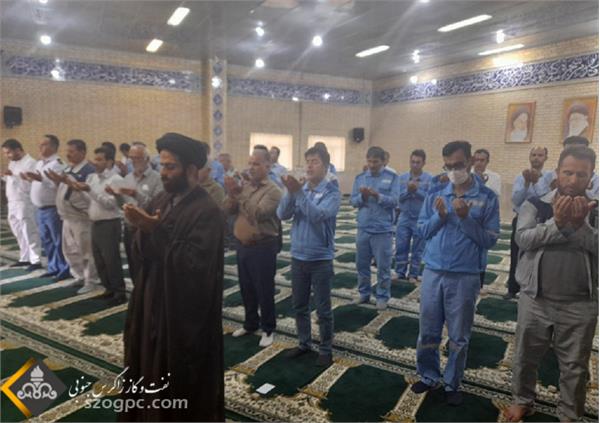 نماز عید سعید فطر منطقه عملیاتی آغار و دالان 2