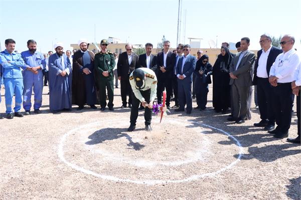 افتتاح ورزشگاه چند منظوره در منطقه عملیاتی سروستان و سعادت آباد 19