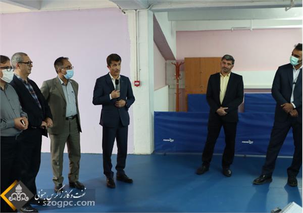 افتتاح کفپوش ورزشگاه 4