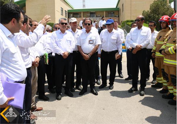 بازدید مدیرعامل شرکت نفت مناطق مرکزی ایران از منطقه عملیاتی نار و کنگان 19