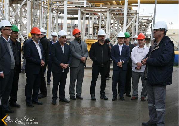 بازدید روسای روابط عمومی شرکت های تابعه ملی نفت ایران از منطقه عملیاتی خانگیران 2