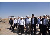 بازدید از طرح توسعه میدان توس مدیر عامل شرکت نفت مناطق مرکزی ایران 5
