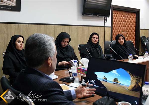 حمایت تمام قد از جایگاه بانوان شرکت نفت مناطق مرکزی ایران 3