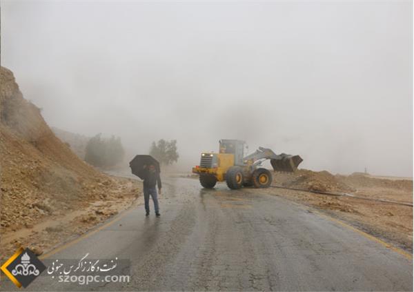 بالاتر از تولید تکلیفی در شرایط نامساعد جوی در شرکت بهره برداری نفت و گاز زاگرس جنوبی 16