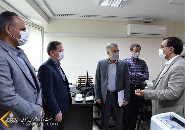 بازدید مدیرعامل شرکت نفت مناطق مرکزی ایران از ستاد شرکت بهره برداری نفت و گاز شرق
