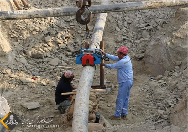 افزایش تولید روزانه ۰/۴۴ میلیون متر مکعبی گاز  با راه اندازی حوضچه اتصال چاه های ۱۴ و ۱۸ سرخون  12