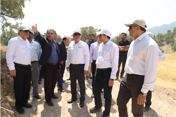 بازدید مدیرعامل شرکت نفت مناطق مرکزی ایران از میدان گازی مختار در استان کهگیلویه و بویراحمد 14