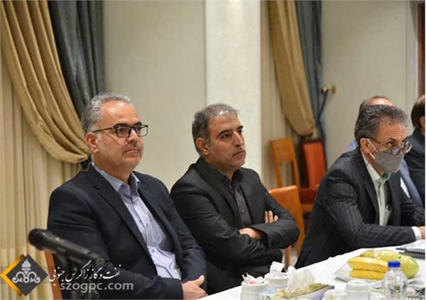 جلسه پیش بینی بهره دهی چاه های شرکت بهره برداری نفت و گاز شرق 2