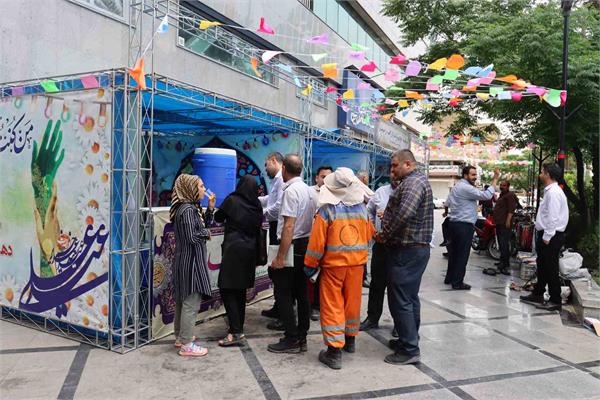 برپایی موکب و ایستگاه صلواتی به مناسبت دهه امامت و ولایت 7