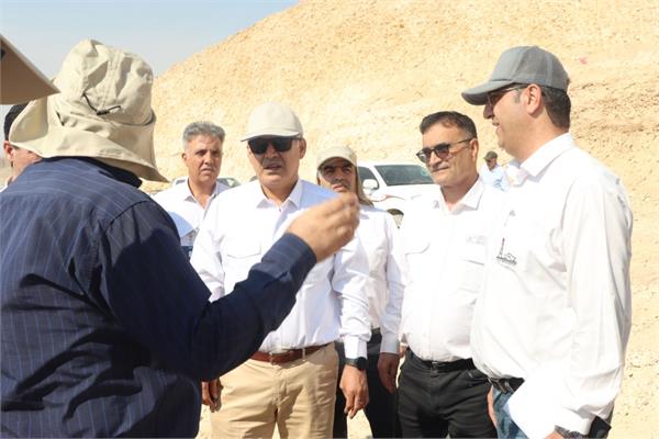 بازدید مهندس مهدی حیدری از میدان گازی خارتنگ در استان بوشهر 32
