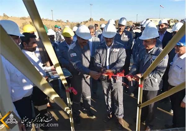 آیین افتتاح چاه شماره ۷۳ خانگیران 1