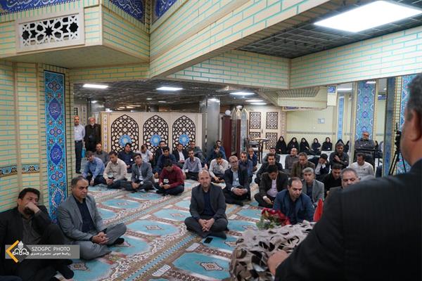 برگزاری آیین بزرگداشت سالروز آزادسازی خرمشهر در نفت و گاز زاگرس جنوبی 3