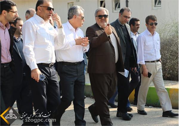 بازدید مدیرعامل شرکت نفت مناطق مرکزی ایران از منطقه آغاز و دالان زاگرس جنوبی 29